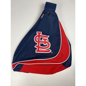 St Louis Cardinals Delta Sling Bag Backpack Navy Red MLB Baseball